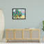 Merry Beachy Christmas Holiday Palm - cadre flottant, impression sur toile-1929747551-1929747545