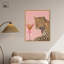 «Leopard and Drink Canvas», art mural Glam par Art Remedy-110306798-110306803