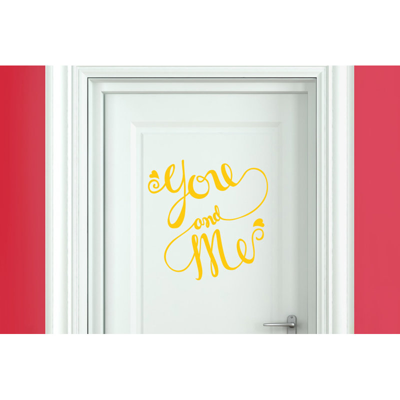 Wall Decal, Dark Yellow