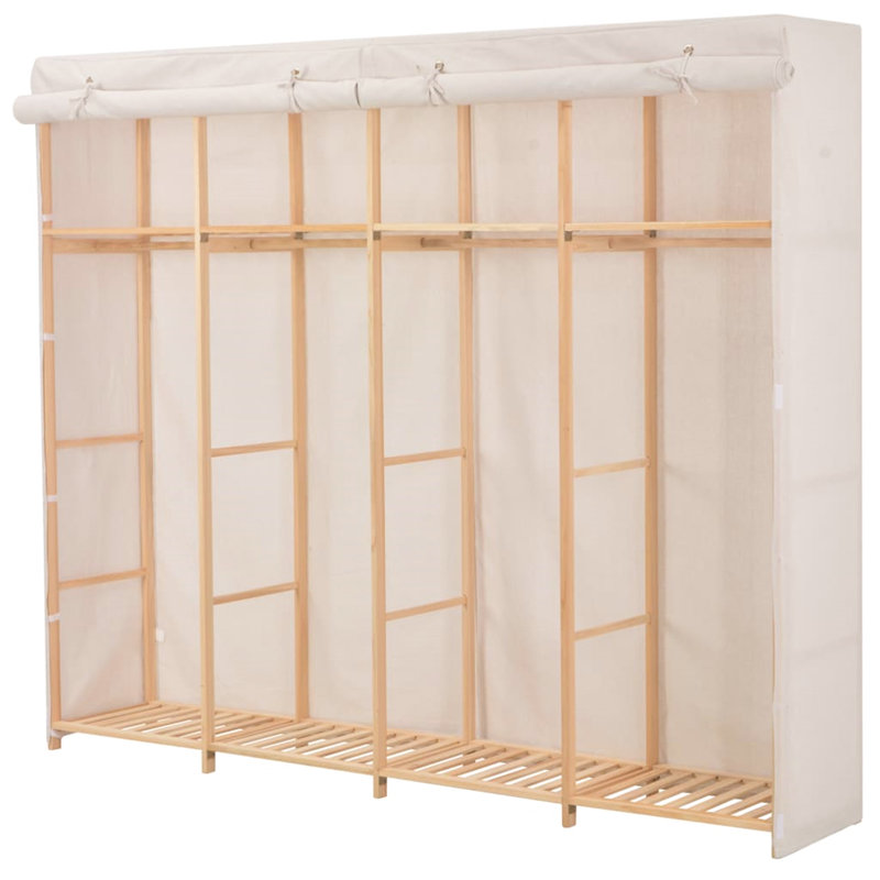 Gunther Solid Wood Wardrobe