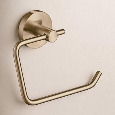 Circular Wall Mount Toilet Paper Holder