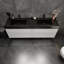 Ensemble de meuble-lavabo double mural 71 po Golitz-660665880