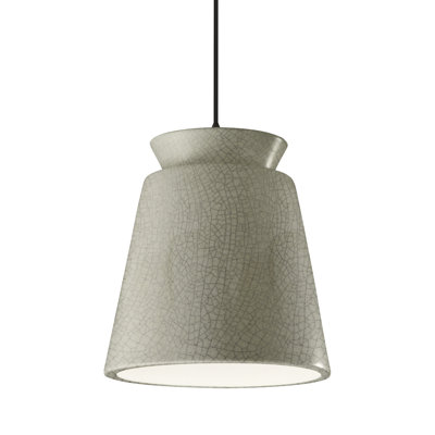 Luminaire suspendu conique à 1 lumière Logan