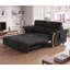 2 Seater Loveseat with Folding Sofa Bed