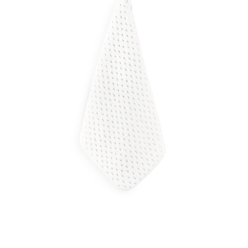 Alice 100% Cotton Bath, Hand Towel, White/Silver