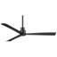 52" Simple 3 - Blade Outdoor Standard Ceiling Fan with Remote Control-34351035