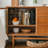 Simple Semi-transparent Storage Cabinet