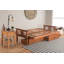 La base de futon pleine grandeur Stratford comprend des tiroirs de rangement, matelas non inclus-1346986926