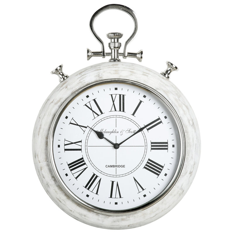 Stalybridge Solid Wood Wall Clock