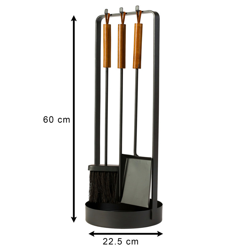 Cici Iron Fireplace Tool Set