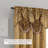 Elegant Comfort Jacquard Look Curtain Panel Set with Attached Valance 54" X 84 inch (Set of 2)-894353624