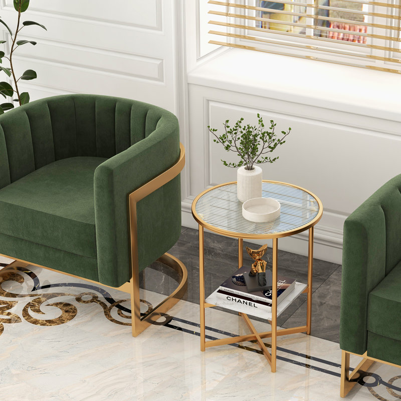 Arison Cross Legs End Table
