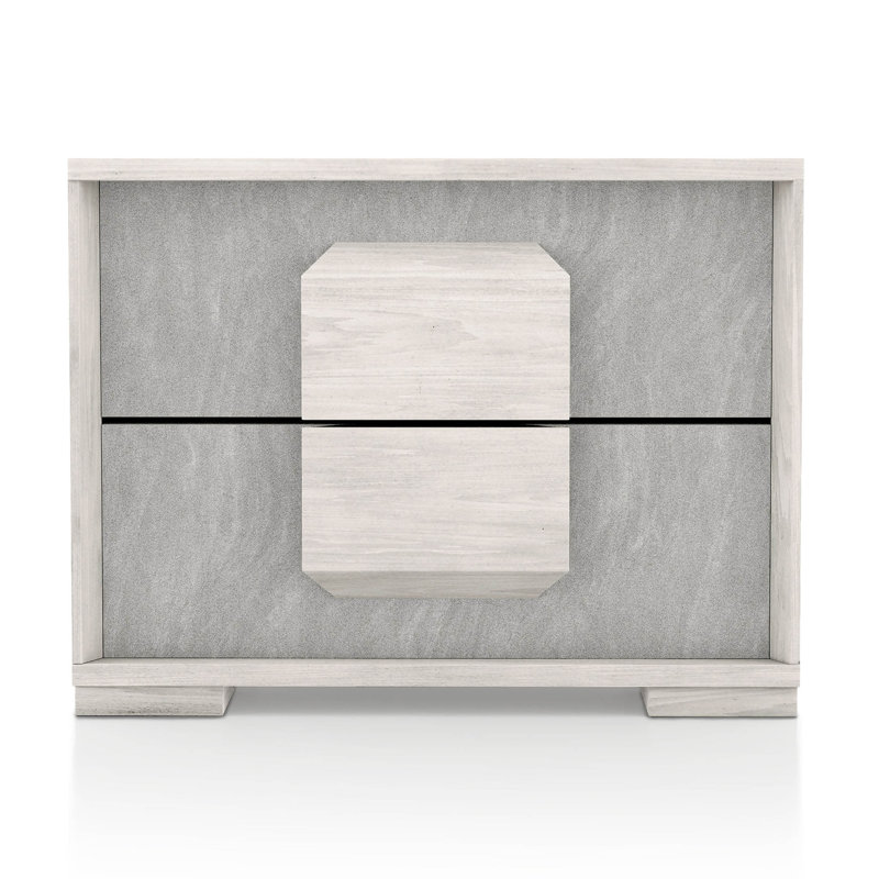 Juin 2-Drawer Nightstand