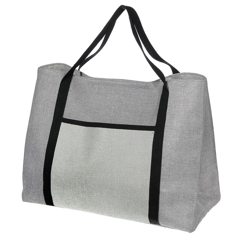 Canvas Laundry Bag, Gray