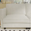 Canapé de grande taille à 3 places de 107,8 po, canapés en forme de L avec repose-pieds mobile, accoudoirs avec poches, fauteuils en tissu modernes pour le salon, l’appartement, le bureau