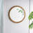 Estrella Solid Wood Round Mirror
