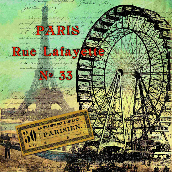 Trinx Grande Roue De Paris On Canvas Print - Wayfair Canada