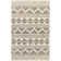 Tapis gris/beige tissé à la main Manderson