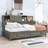 Wood Daybed with Drawers, Shelves, Sockets and USB Ports-1170618637-1170618639