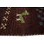 Tapis rouge Maroon Tribal 3 x 6 Indo Gabbeh