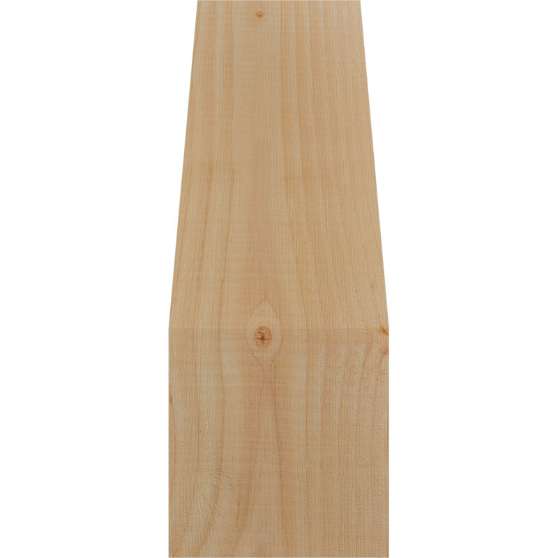 Genouillère Balboa, Sapin de Douglas, Lisse, H 16 po x l 5,5 po x P 8 po