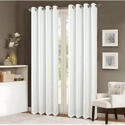 Soho Foil Print Window Curtain