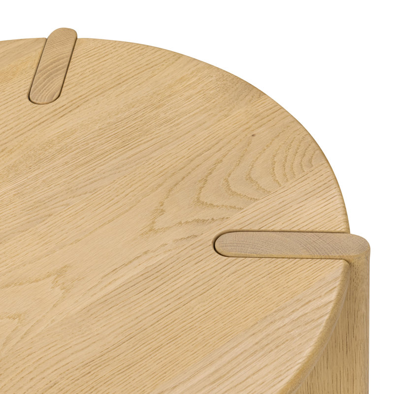 Kering Solid Wood End Table