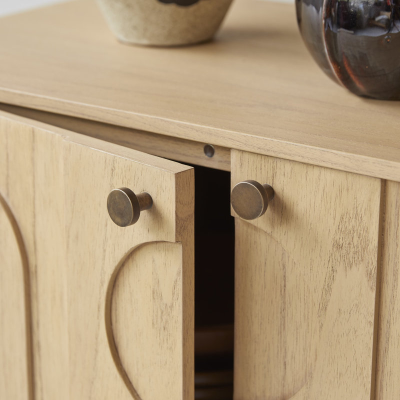 Otho 63.78'' W Solid Wood Sideboard
