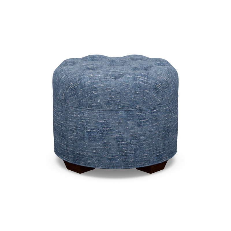 Round Ottoman, Walnut, 8786-87