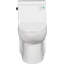 Toilette allongée une pièce à simple chasse 1,28 GPF Alaric