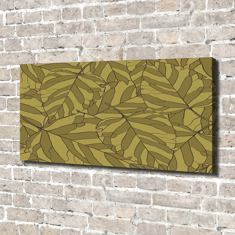 Leaves - Wrapped Canvas Print