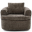 Swivel Sofa Chair Accent Barrel Chair-1125259663