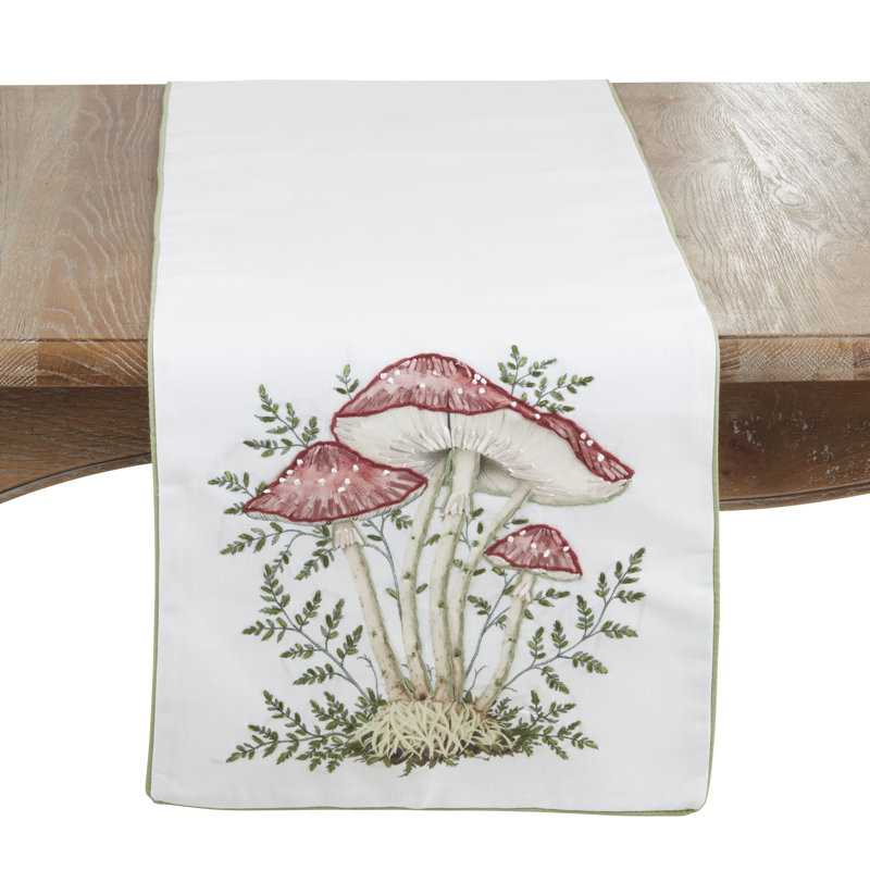 Chemin de table Mushroom Brodeed