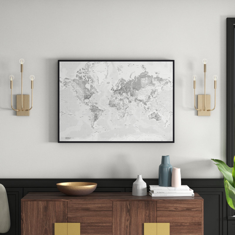 Single Picture Frame Print on Canvas, 74 cm H x 104 cm W x 4 cm D