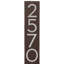 Floating 1-Line Wall Address Plaque-425718746-425718656-425718645