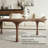 53.35" Cloud Shape Coffee Table Solid Wood Modern Coffee Table Large Coffee Table Walnut Solid Wood Coffee Table for Living Room