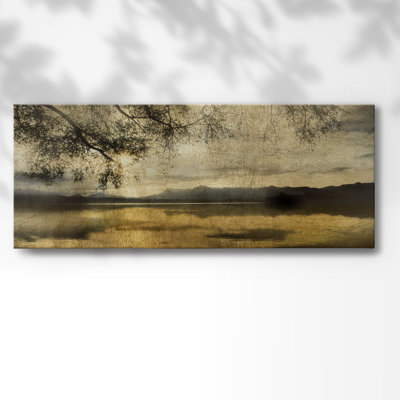 Golden Staffelsee Lake sur toile