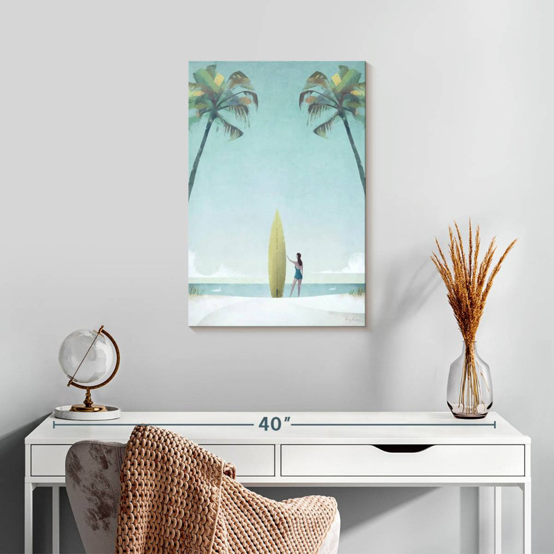Gillard Surf Girl I Travel, 24" H x 16" W