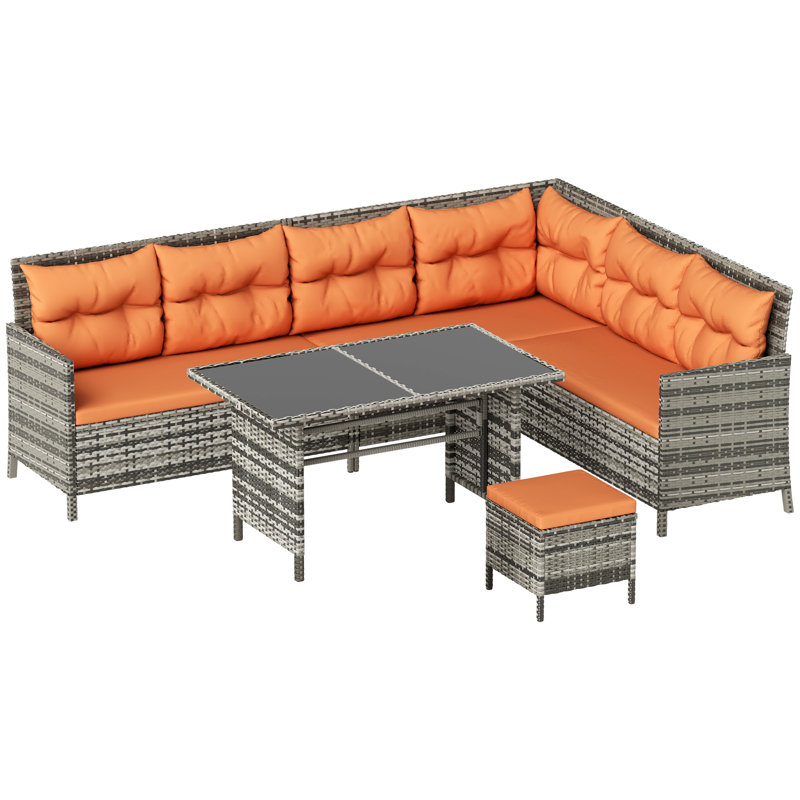 Rattan Sofa Set