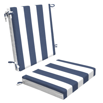 Cesur Outdoor Mid Back Dining Chair Cushion
