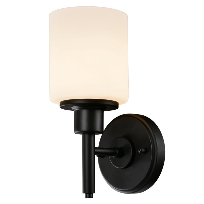 Jorelys Dimmable Vanity Light, Matte Black, 1