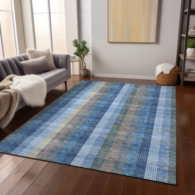  Chayden Area Rug with Non-Slip Backing, Rectangle 10' x 14'