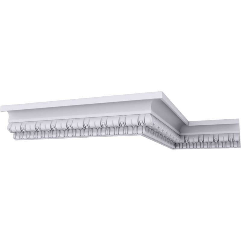 Moulure à couronne 4 H 3/4 po x P 4 po x P 6 1/8 po x L 94 1/2 po
