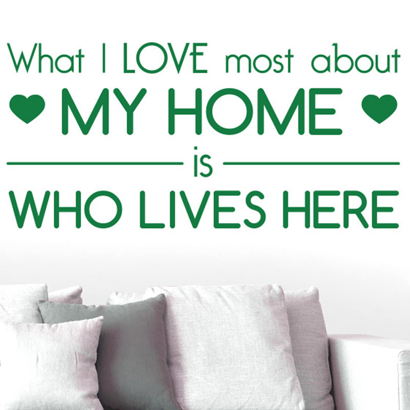 Wall Decal, Medium, Green