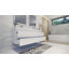 Ensemble de meuble-lavabo double mural 72 po Hartsock-2074113164