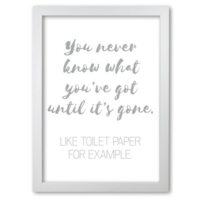 Toilet Roll - Print