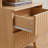 Wood Nightstand with LED Lighting, Hidden Storage Drawer and Built-In Charging Station-328840639