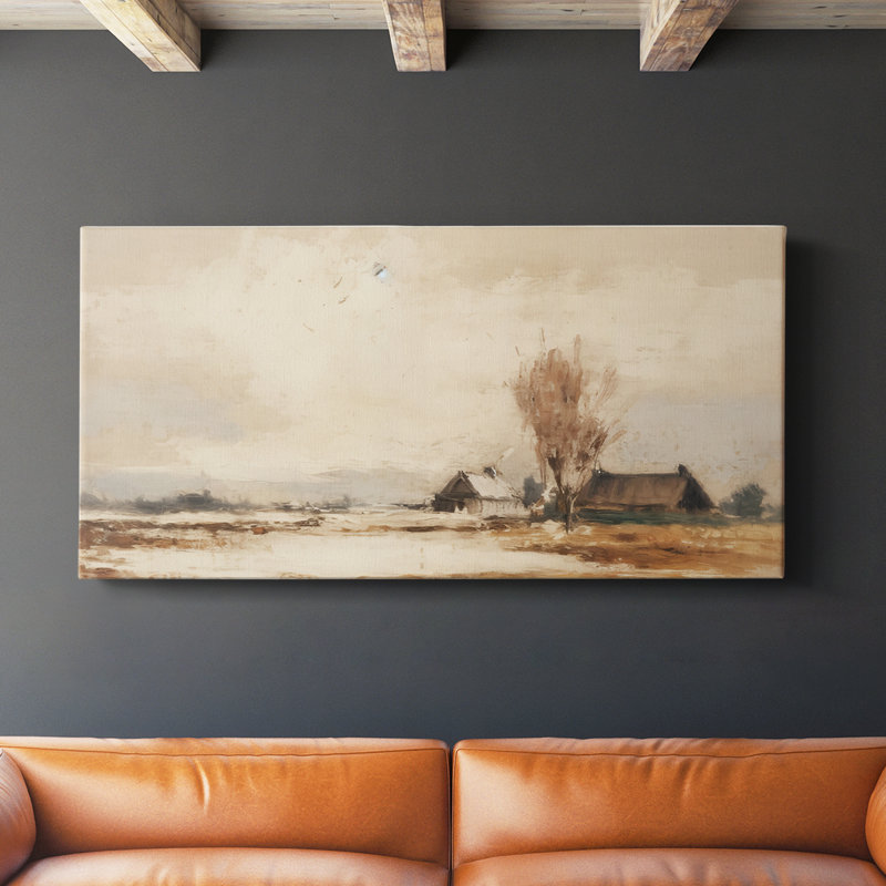 Landscape Series-CDXXIX- Gallery Wrapped Canvas -Ready to Hang, 16" H x 32" W