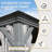 24 Ft. W x 14 Ft. D Galvanized Steel Patio Gazebo with Double Roof-112498314-112498316