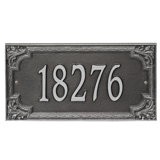 Signature Series 1-Line Wall Address Plaque